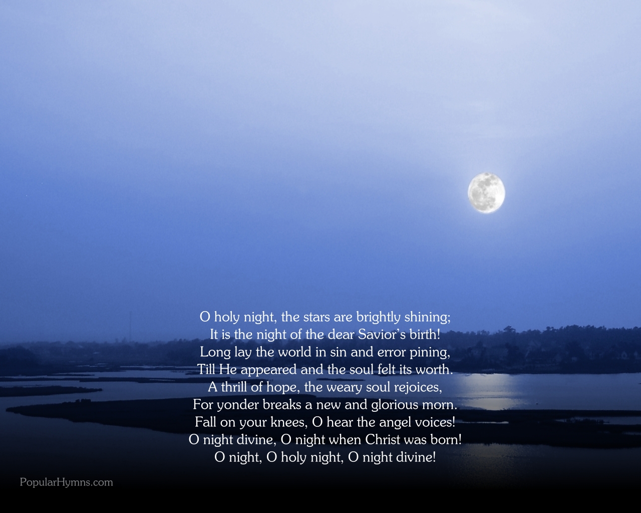 O Holy Night: are the lyrics biblical? - OverviewBible
